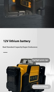 Nivel Láser Verde de Alta Precisión Vern DW089 de 12 Líneas, con Alcance de 50m, Inclinación 3D, para Exteriores, con Batería - Product Image 5
