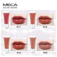 Brillant à lèvres à presser personnalisé, maquillage professionnel moderne, liquide, à étiquette unique, hydratant, repulpeur pour les lèvres, 1 pièce
