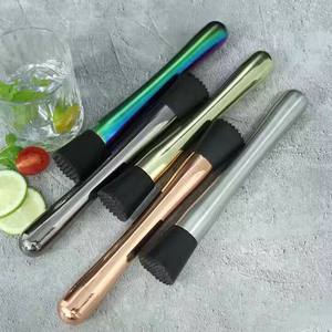Cocktail Muddler Acier Inoxydable Argent Or Noir Bar Muddler 25cm Métal Boisson Muddler pour France Malt Pelle Mash <span class=keywords><strong>Fettercairn</strong></span> - Product Image 6