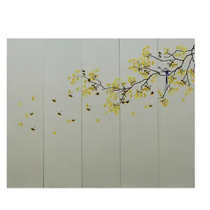 Hot Sale Modern Emboss Design Home Decoration European Sticker Pvc 3d Wallpaper