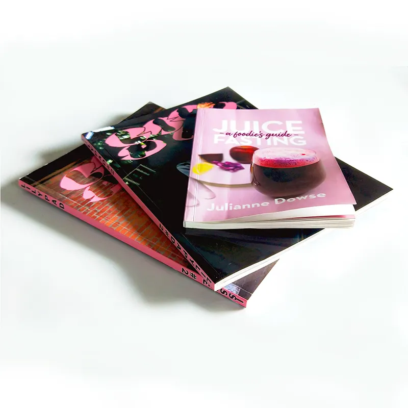 Wholesale Custom Hardcover Softcover Paper Books Printing Magazine Booklet Brochures Catalogue Brochure Printing Services
