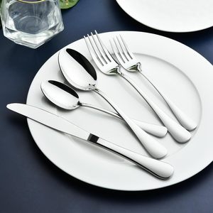 Cubiertos Modernos de Acero Inoxidable a Bajo Precio, Juego de Cubiertos con Cucharas, Tenedores y Cuchillos para Fiestas y el Hogar - Product Image 3