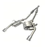 Katup Pneumatik MPER untuk Knalpot Catback Infiniti Fx35 G25 G37 Q50 Q50S Q60 Q60S Bahan Stainless Steel Suara Agresif Plug and Play