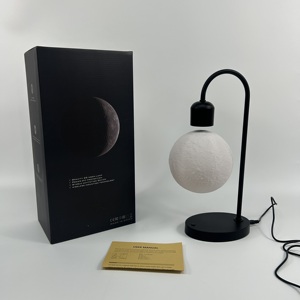 Magnetic Levitation LED Moon Lamp Floating Wireless Charging Desk <b>Light</b> <b>Smart</b> Home for Office Decor - Product Image 6