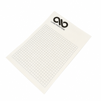 Bloc-notes à grilles détachables personnalisés A4/A5/A6 avec papier offset recyclable - Planificateur quotidien et bloc-notes pour le bureau/l'école