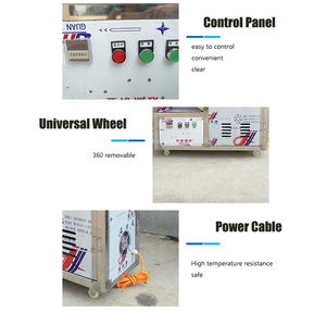 QDMECH grande capacité <span class=keywords><strong>pain</strong></span> qualité supérieure frit torsion huile pulvérisation pâte torsion découpeuse - Product Image 4