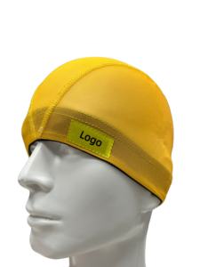 Casquettes en <span class=keywords><strong>maille</strong></span> pour hommes en polyester personnalisé <span class=keywords><strong>bonnet</strong></span> <span class=keywords><strong>de</strong></span> <span class=keywords><strong>bain</strong></span> à cheveux longs haute élasticité pour adultes enfants - Product Image 4