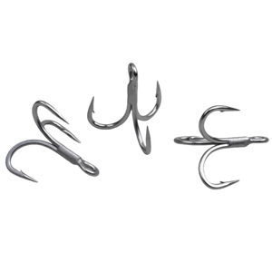 Hameçons triples robustes en acier au carbone de haute qualité pour la pêche au bar en rivière, tailles <span class=keywords><strong>8</strong></span> #   6 #   4 #   <span class=keywords><strong>2</strong></span> #   1 #   1/<span class=keywords><strong>0</strong></span> <span class=keywords><strong>2</strong></span>/<span class=keywords><strong>0</strong></span> 3/<span class=keywords><strong>0</strong></span> - Product Image 3