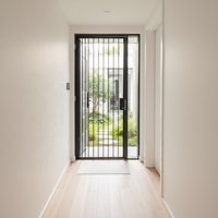 Moustiquaire invisible en acier inoxydable 20 mailles, design moderne, pour portes et fenêtres, anti-effraction, anti-moustiques, usage hôtelier, garantie 5 ans