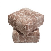 Poufs ottomanes pivotants en chenille douce réglables, fabriqués en Chine - Style moderne pour salons, hôtels, appartements et écoles