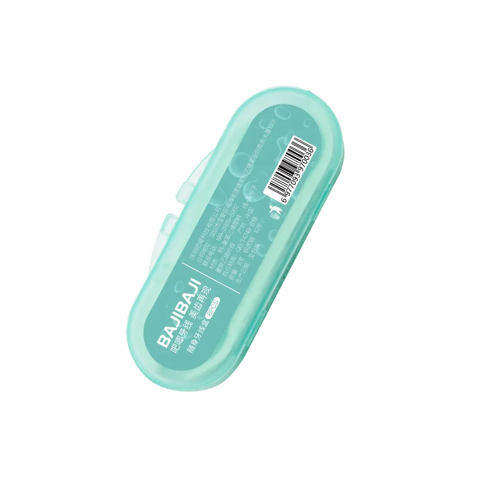 Mikro-Zahnflosspick täglicher Gebrauch kompakte Zahnflosssticks für Zahnpflege Zahnfleischgesundheit