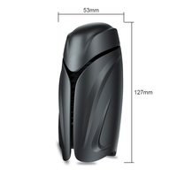 Nouvel Anneau Vibrant Entraîneur, Masseur Vibrant Masculin, Entraîneur en Silicone Liquide, Masseur Adulte Étanche pour le Bien-être Intime Masculin