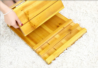 Planche inclinée en bois inclinaison réglable et mollet planche étirée verticale pour Squats Fitness planche d'équilibre professionnelle