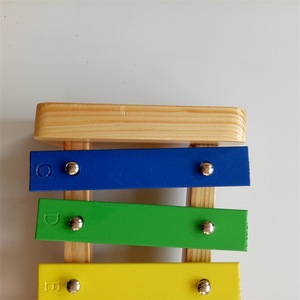Série de petites percussions Orff en gros, métallophone en aluminium coloré à 8 tons, jouets musicaux - Product Image 3