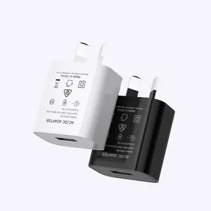 uk australia plug power Adapter usb wall charger 5v 1a with one port chargers cul pse certified battery charger adaptor 5v 1a CE