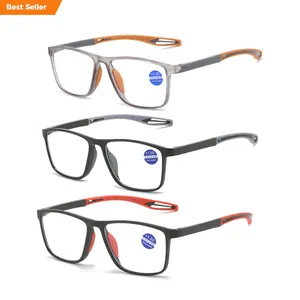 029 Ультралегкие пресбиопические очки TR спортивные очки оправа компьютерные очки против синего света мужские очки для чтения
