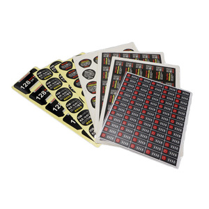 Customized Die-cut Heat-resistant, Waterproof, Self-<strong>adhesive</strong> <strong>Vinyl</strong> <strong>3M</strong> Strong Self-<strong>adhesive</strong> Battery Label - Product Image 1