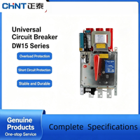 Disjoncteur universel Chint DW15-630A/1000A/1600A, interrupteur thermique-magnétique de type cadre, 4,5 kA de pouvoir de coupure