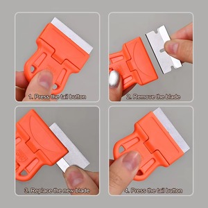 Grattoir à ongles pour <span class=keywords><strong>manucure</strong></span> française avec spatule de nettoyage amovible, outils pour le retrait des colle et des autocollants, accessoires pour nail art - Product Image 4