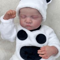 Reborn-Puppe für Wish 43cm PVC Mohair-Haartransplantation Grenzüberschreitende Lieferung Simuliertes Baby Sunnyfan W-017LV