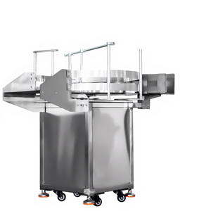 Máquina desenredadora de botellas rotativa semiautomática de acero inoxidable eléctrica de 220V fácil de operar - Product Image 1