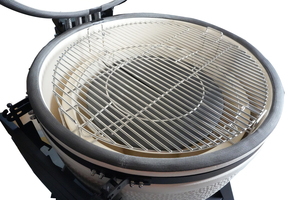 AUPLEX Terlaris 2025 Pemanggang BBQ <span class=keywords><strong>Kamado</strong></span> Keramik 27-Inci dengan Lapisan Baja Tahan Karat-Multi-Fungsi untuk Penggunaan Dalam/Luar Ruangan - Product Image 3