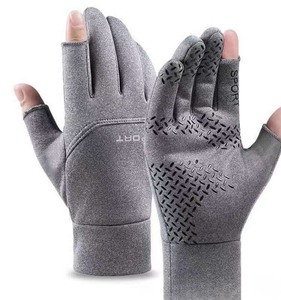 Équipement de sport d'hiver pour l'extérieur, gants de cyclisme, en velours, imperméables et antidérapants, gants tactiles pour hommes et femmes - Product Image 2