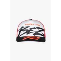 Gorra Trucker Simply The Bez VR46 Riders Academy Colección Marco Bezzecchi 50% Algodón 50% Poliéster Multicolor Para Fanáticos de las Carreras