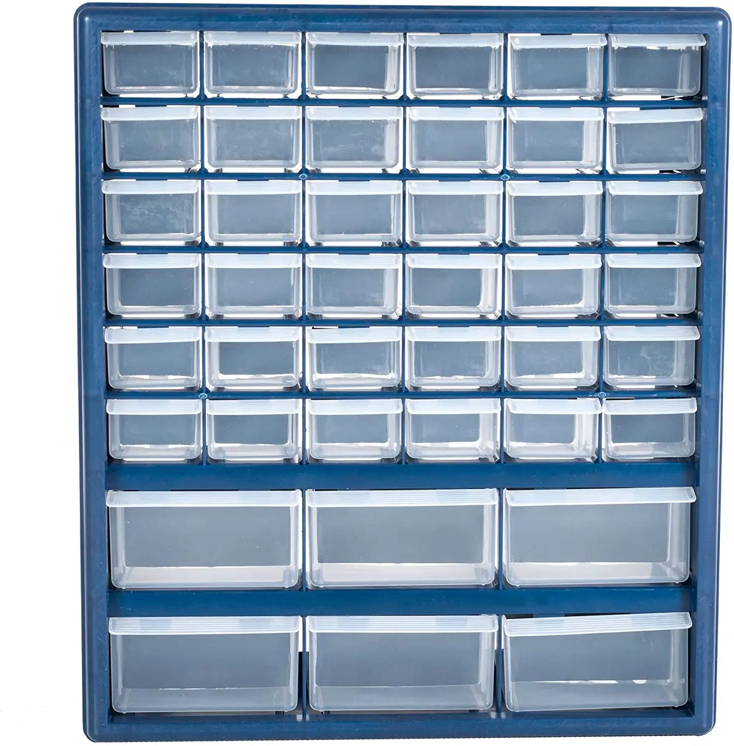 Cassetti di stoccaggio in plastica DRX da 432*134*432mm con Organizer a 42 scomparti