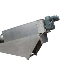 Machine de séparation, pressoir à vis simple, pour traitement des poissons d'eau de pression industrielle, plasticle