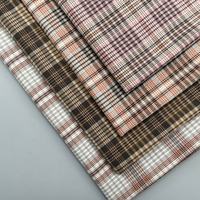 Fil de haute qualité organique lourd, 250TC 300TC 40x40 110x70 teint Tartan 100% coton égyptien, tissu uni pour la literie d'hôtel/