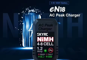Cargador de CA NiMH de Alta Eficiencia SkyRC EN18, Salida Máxima de 1.2A, Ahorro de Energía, Accesorios para Drones de Carreras RC - Product Image 5