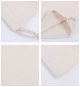 Custom logo Cotton Drawstring <b>Bag</b> with logo Embroidery Printing Promotional Gifts Packaging <b>Bag</b> Reusable Dust <b>Bags</b> for Storage - Product Image 3