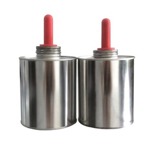 2026 Envase Metálico de 100ml con Tapa de Rosca para Cemento PVC, Tarro Adhesivo con Brocha - Product Image 4