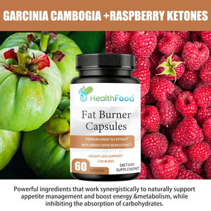 OEM ODM Garcinia Cambogia Fat Burning Capsules with Raspberry Ketones and Green Tea Extract for Weight Management Support - Product Image 6