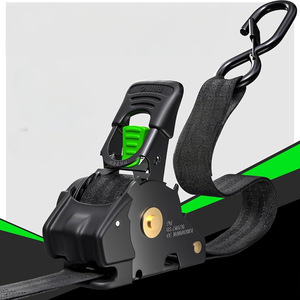 Sangle d'arrimage auto-rétractable en polyester pour moto, bagages, <span class=keywords><strong>camping</strong></span>, voyage, 3 m - Product Image 3