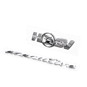 Emblème de voiture Xinrui ABS Chrome 3D, logo exécutif lettre H pour la décoration de véhicule - Product Image 4