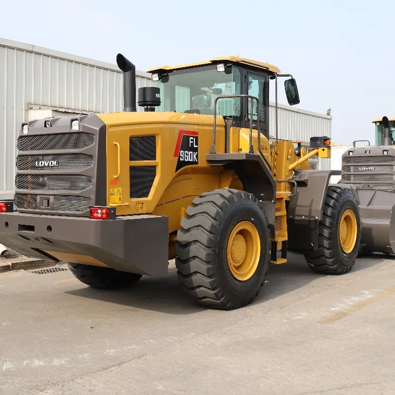 HanPei baru/digunakan negara bagian asli kualitas tinggi buatan Cina loader LovoL 960EV 936 956 958 wheel loader 5.5 ton loader untuk dijual