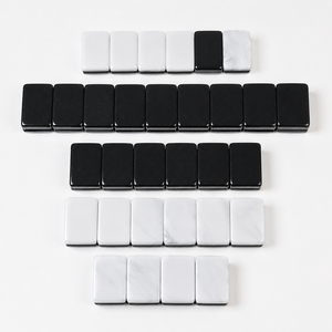 Juego de Mahjong de Lujo <span class=keywords><strong>Eden</strong></span>, Material Aarylie, No Tóxico, Duradero, Portátil, Automático, Personalizable, Estilo Personalizado para Noche de Halloween - Product Image 2