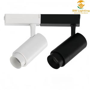 Zoomable góc có thể điều chỉnh LED chiếu sáng cửa hàng <span class=keywords><strong>COB</strong></span> LED theo dõi ánh sáng tại chỗ cho Bảo tàng nhôm Gallery chiếu sáng - Product Image 3