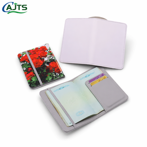 Funda de Pasaporte Personalizada CASTA de Cuero PU, Porta Tarjetas Sublimable, Estuche de Viaje para Pasaporte, Impresión por Transferencia de Calor con Logotipo, MOQ Bajo de 200 Piezas - Product Image 1