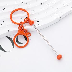 Porte-clés perlé populaire pendentif en métal dégradé ou étui pour casque pour personnaliser les outils et l'équipement de bijoux - Product Image 4