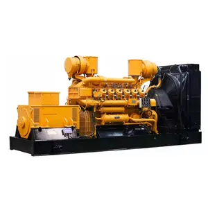 SHX 625kva 500KW mesin Genset listrik, Set generator turbin Gas alami mesin Yuchai