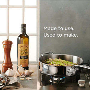 Chuyên nghiệp 5 lớp lõi đồng thép không gỉ 14Pc Cookware Set-Lò an toàn & mạ Vàng xử lý - Product Image 2