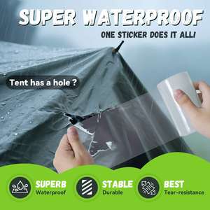 Cinta de reparación impermeable para tela, toldo, techo de RV, vientre, lona - Product Image 3