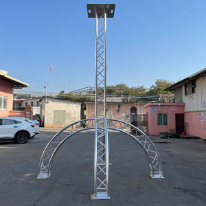 Truss d'éclairage Kkmark certifié TUV F34, 290*290 mm, truss en aluminium, <span class=keywords><strong>tour</strong></span> de 4,5 m de haut, système de support au sol carré - Product Image 1