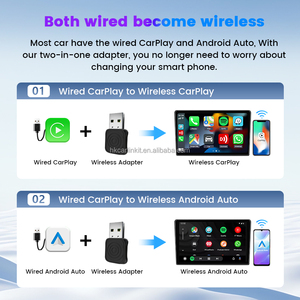 Carlink Kit Wifi6 Bluetooth <b>Carplay</b> Ai Box Usb Usbc <b>Adapter</b> Car Play Smart <b>Wireless</b> <b>Carplay</b> And Android Auto Dongle For Apple - Product Image 6