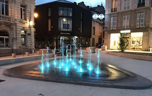 Chất Lượng Cao Ip68 27 Wát 36 Wát Khô Dmx Chìm Dưới Nước Dẫn Đài Phun Nước Ánh Sáng Rgb Vòng Đài Phun Nước Ánh Sáng Dmx - Product Image 5