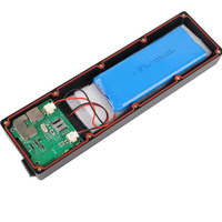 Dispositivo de Rastreo GPS/Beidou/4G LTE Impermeable de 10000mAh, Rastreador GPS Magnético Inalámbrico para Contenedores de Carga con Alarma de Detección de Caída de Agua