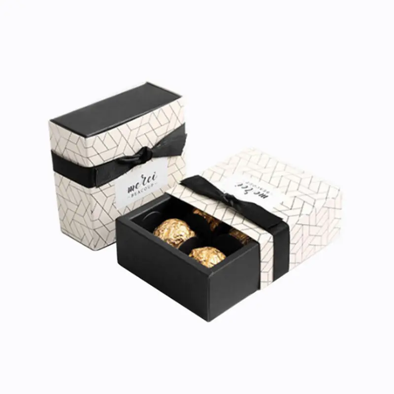 Valentinstag Schokoladen geschenk Neues ausziehbares Parfüm Falt verpackung Papier box benutzer definiertes Logo Nüsse Cookie Nougat Verpackungs boxen